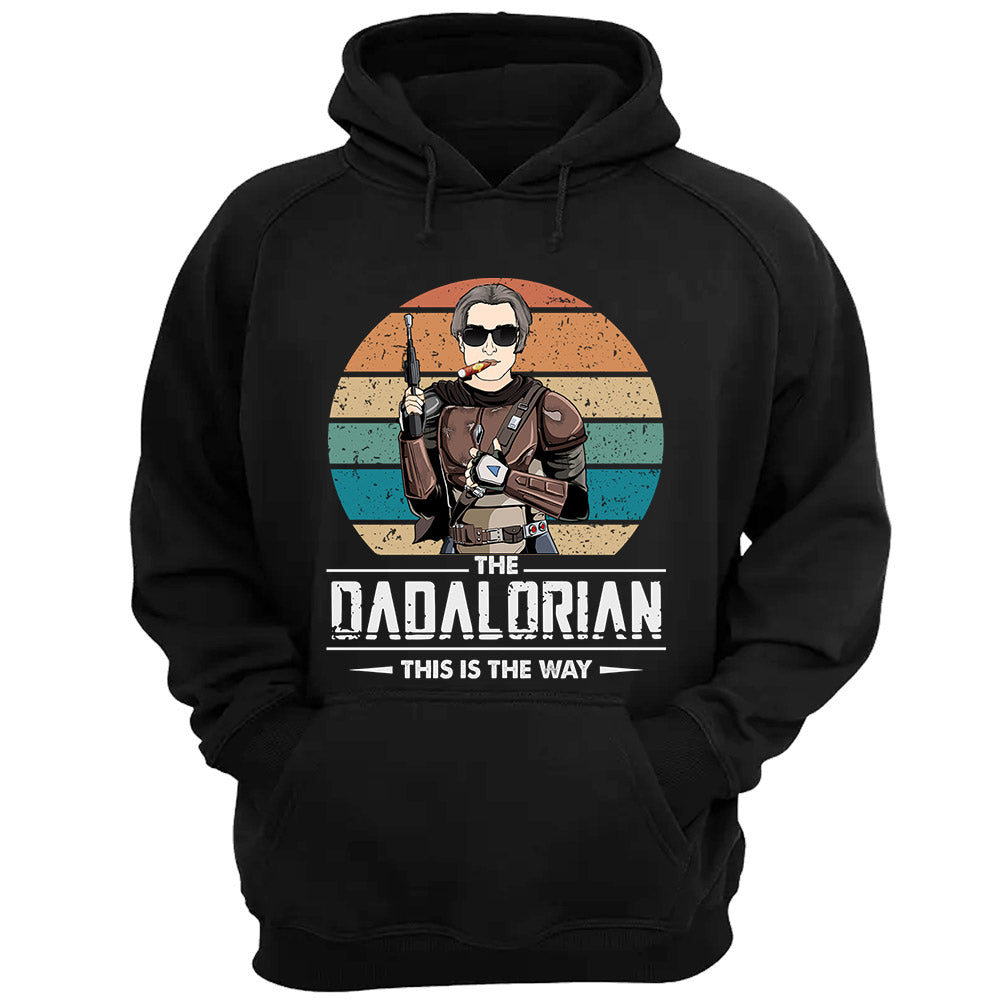 The Dadalorian This Is The Way Custom Shirt Gift For Dad Or Grandpa