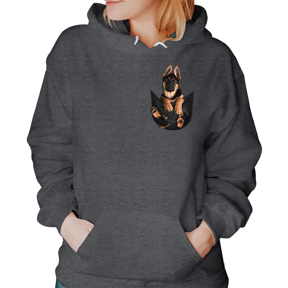 Custom Dog In Pocket Shirt For Dog Lovers