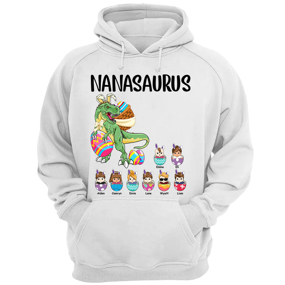 Nanasaurus Easter Day Personalized Shirt Gift For Grandma