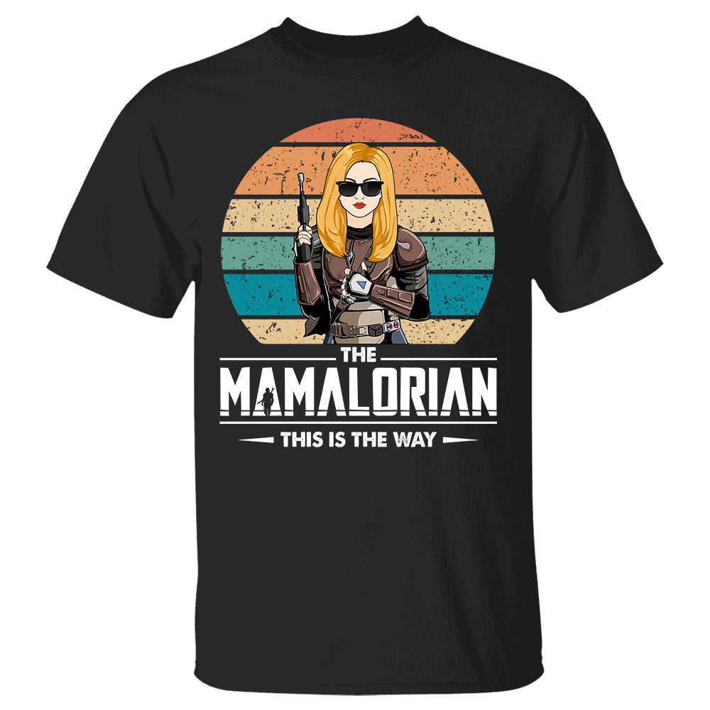 The Mamalorian Nanalorian This Is The Way Personalized Shirts