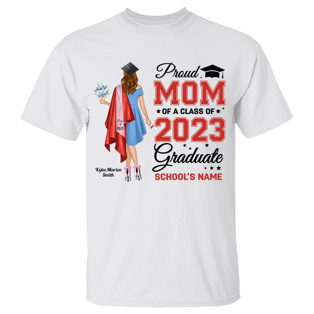 Personalized Family Graduation Shirts Proud Parents and For All Family Member Graduate Custom Color K1702