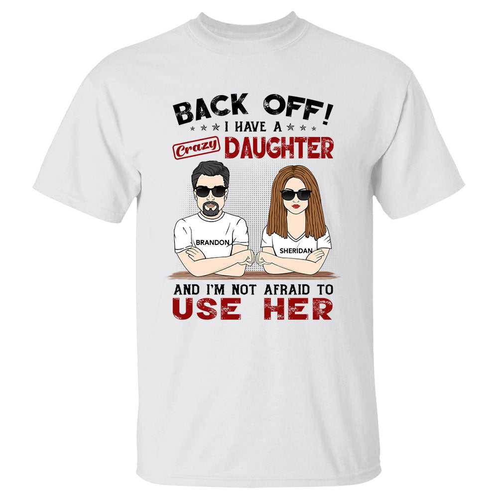 Awesome Like My Daughter Personalized Shirt For Dad