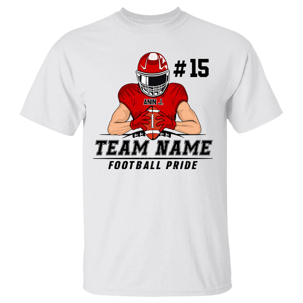 American Football Team Pride Shirt - Custom Team Name Shirt For
