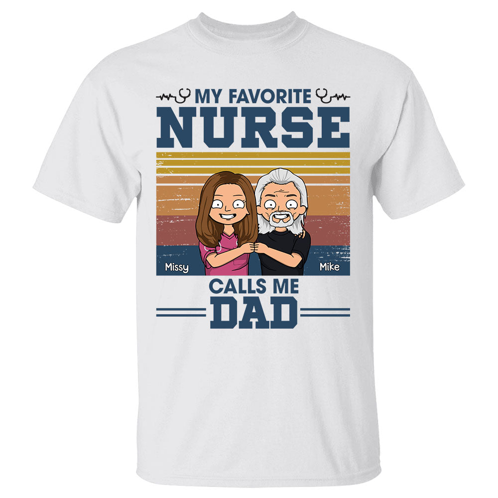 Custom Nurse Shirts Gifts For Dad From Daughter