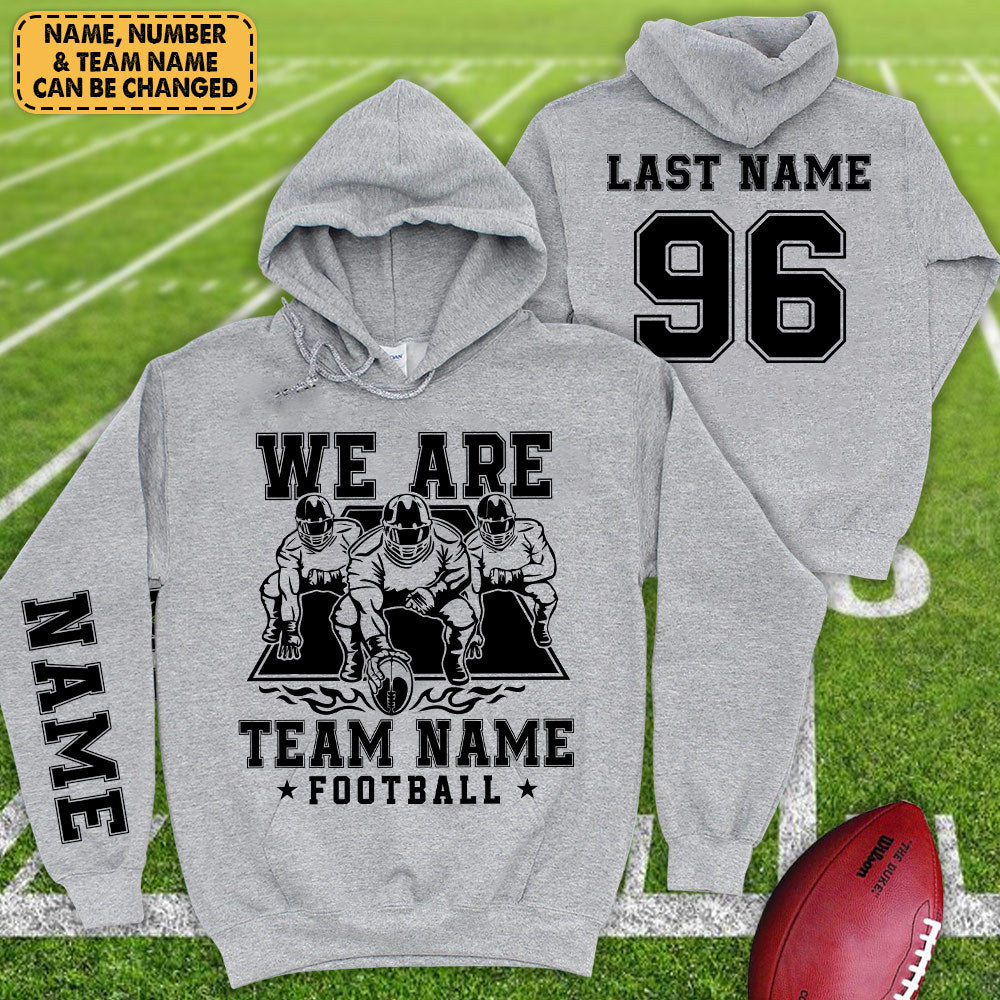 Personalized Football Team Name City State Name Shirt We Are Team Name Football Team All Over Print Shirt For Football Player H2511