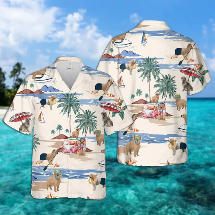 Pyrenean Shepherd Summer Beach Hawaiian Shirt, Hawaiian Shirts For Men Women Short Sleeve Aloha Beach Shirt