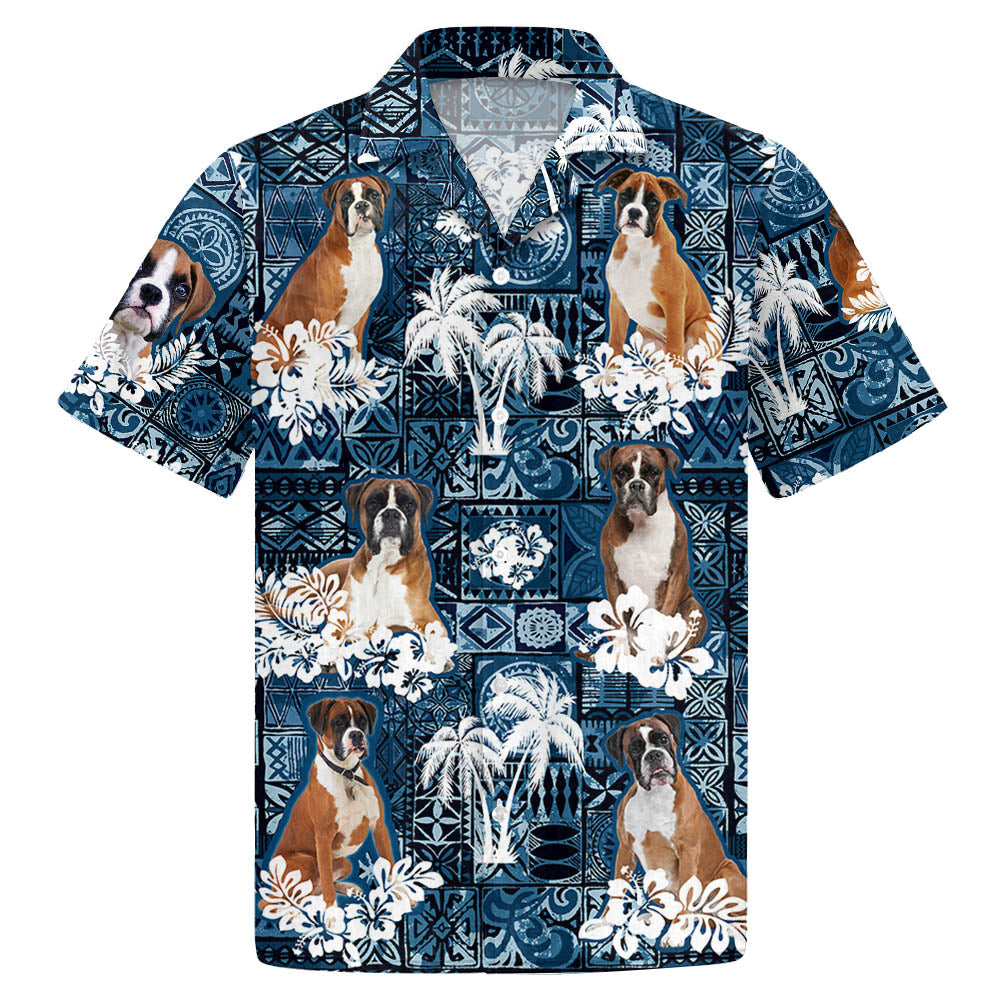 Hawaiian Shirt Gift For Boxer Lovers - Boxer Tropical Hawaiian Shirt For Men Women