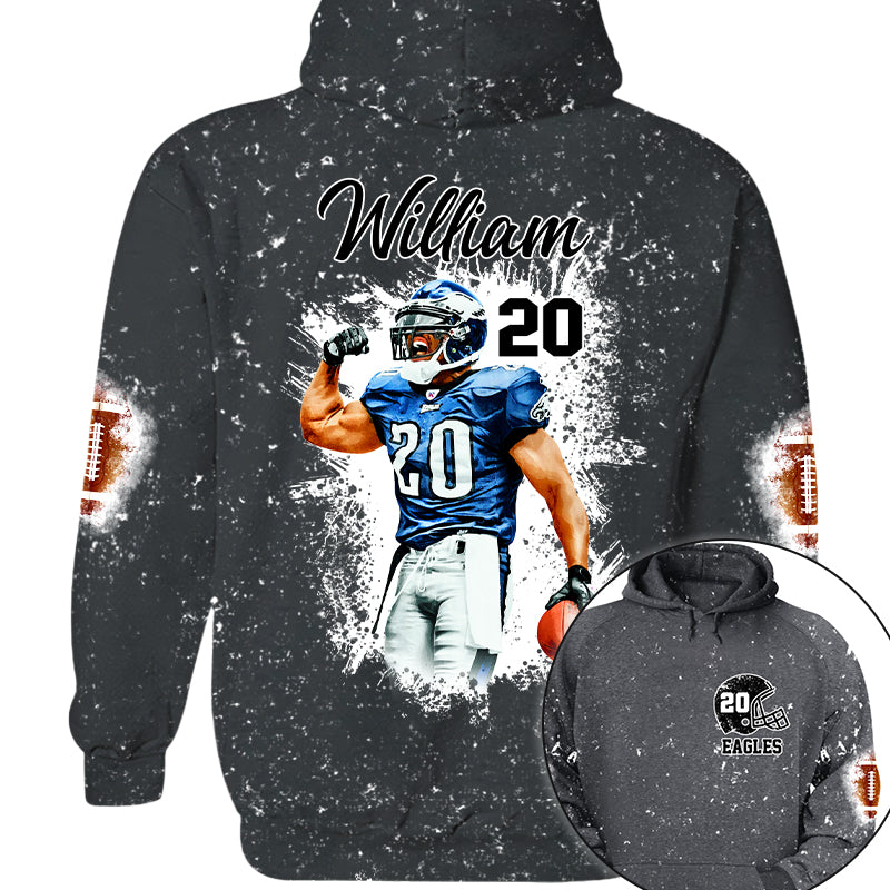 Football Gameday Personalized All Over Print Shirt Custom Photo
