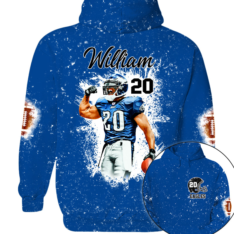 Football Gameday Personalized All Over Print Shirt Custom Photo