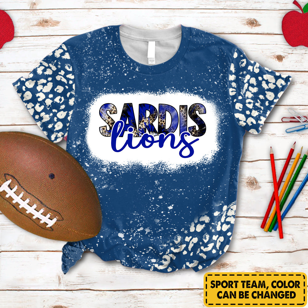 Personalized Lions Custom Sport Team Name School Spirit All Over Print Shirts For Teacher