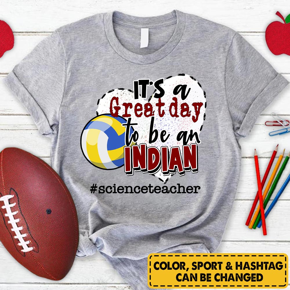 Personalized Indian Custom Sport T-Shirt For Teacher