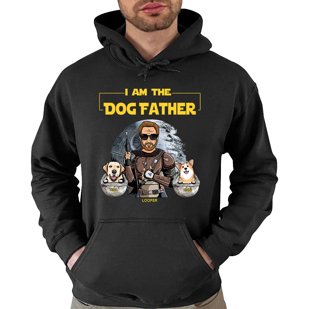 The Dog Father - Personalized Custom Shirt Gift For Dog Dad Dog Mom