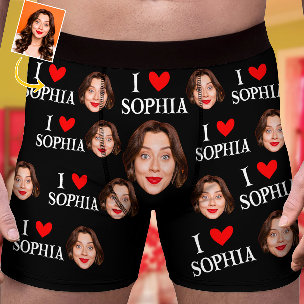 Lovely POD Custom Underwear For Boyfriend - Boxers With Face On Them, Valentines  Day Gifts For Him Boyfriend Husband 3, Boxers 23, X-Small-5X-Large :  : Clothing, Shoes & Accessories