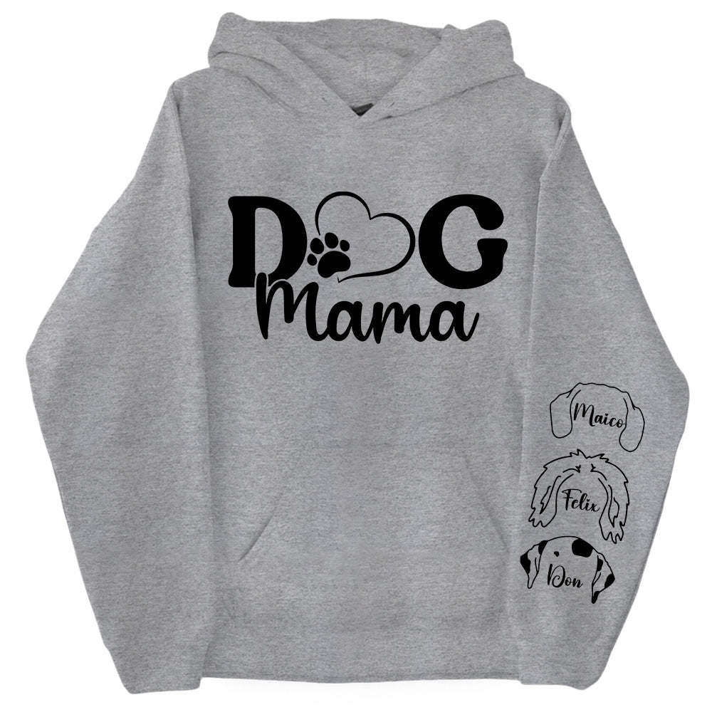 Custom dog mom clearance hoodie