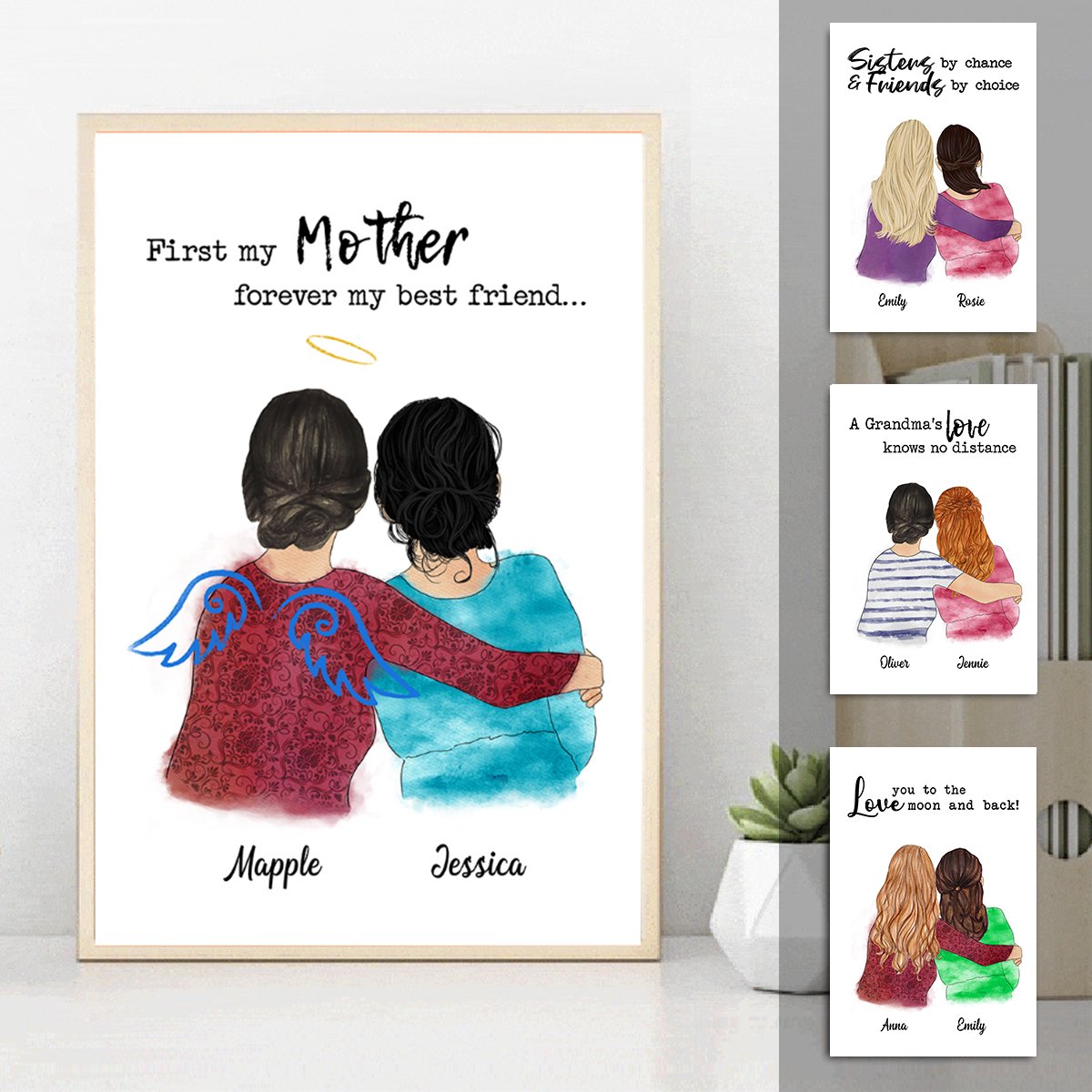 Best Friend Gift Personalized, Unique Gifts for Women, Mother Gift