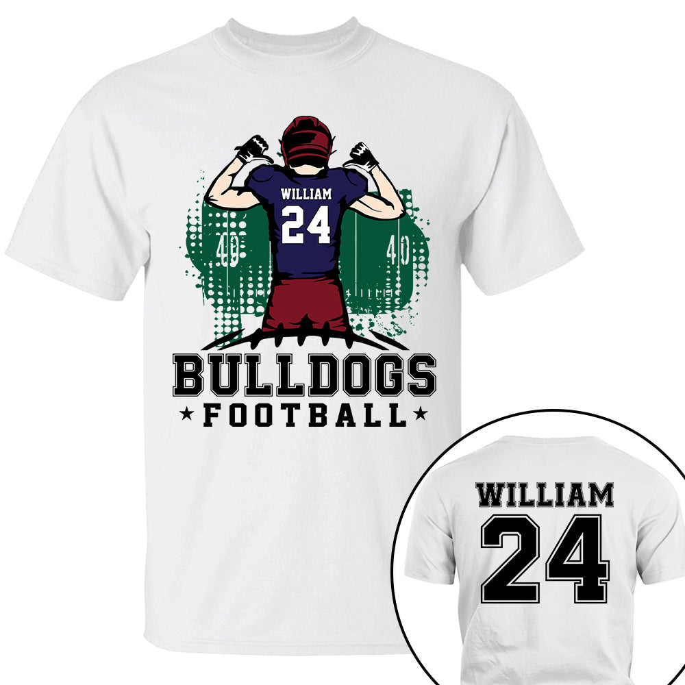American Football Team Shirt - Football Game Days Custom Shirt Gift For Football Player Football Lovers H2511
