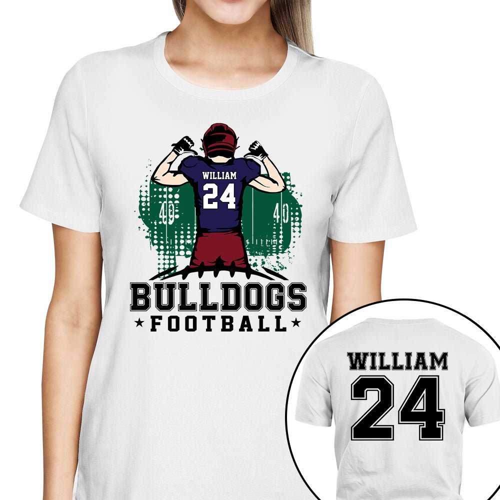 American Football Team Shirt - Football Game Days Custom Shirt Gift For  Football Player Football Lovers