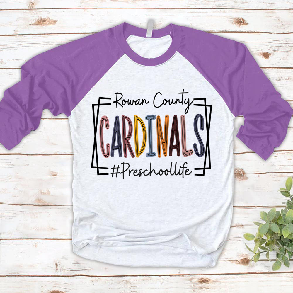 Personalized T-Shirt Cardinals School Grade Level Teacher Shirt Hk10