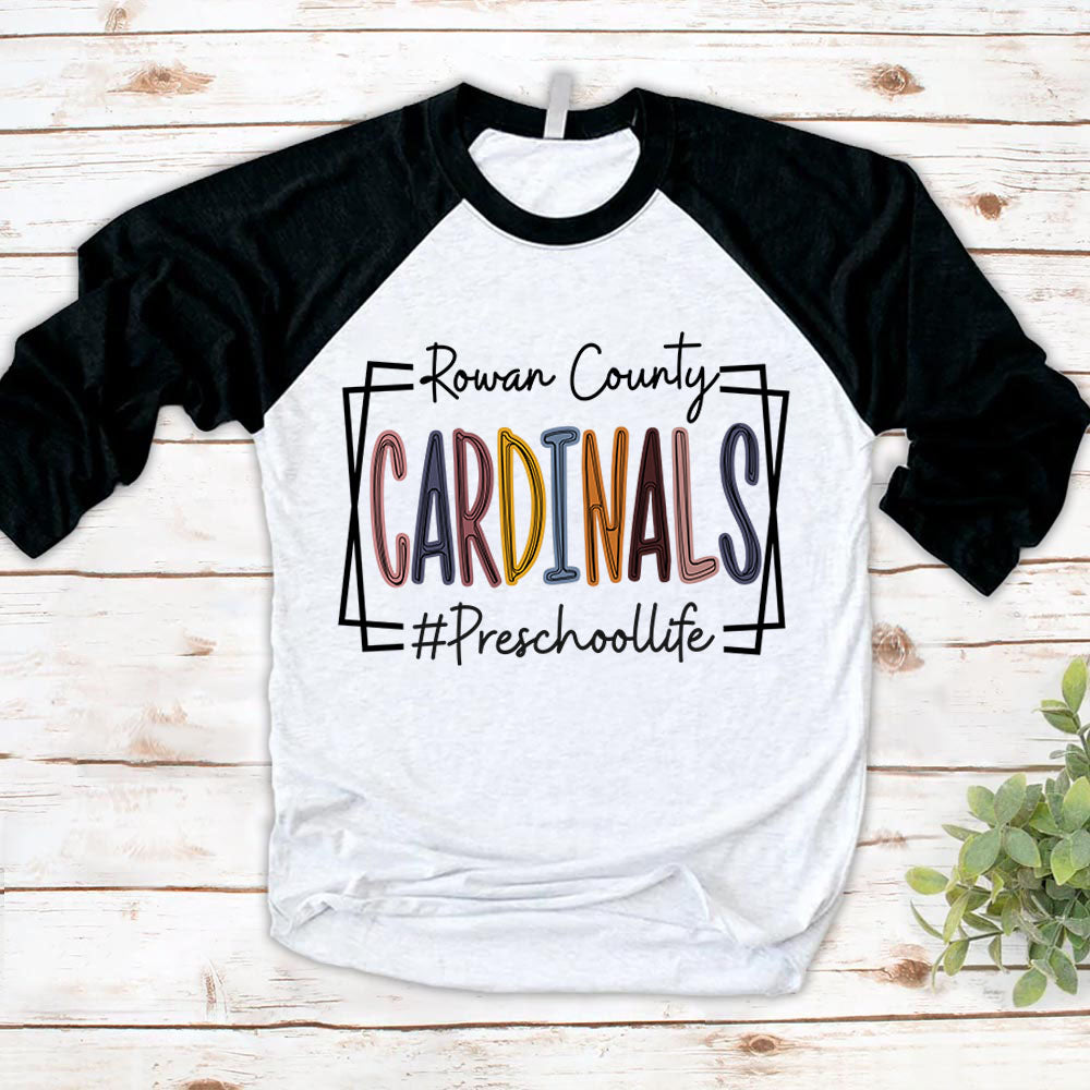 Personalized T-Shirt Cardinals School Grade Level Teacher Shirt Hk10