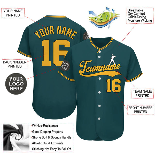 Oakland Athletics Stitch custom Personalized Baseball Jersey -   Worldwide Shipping