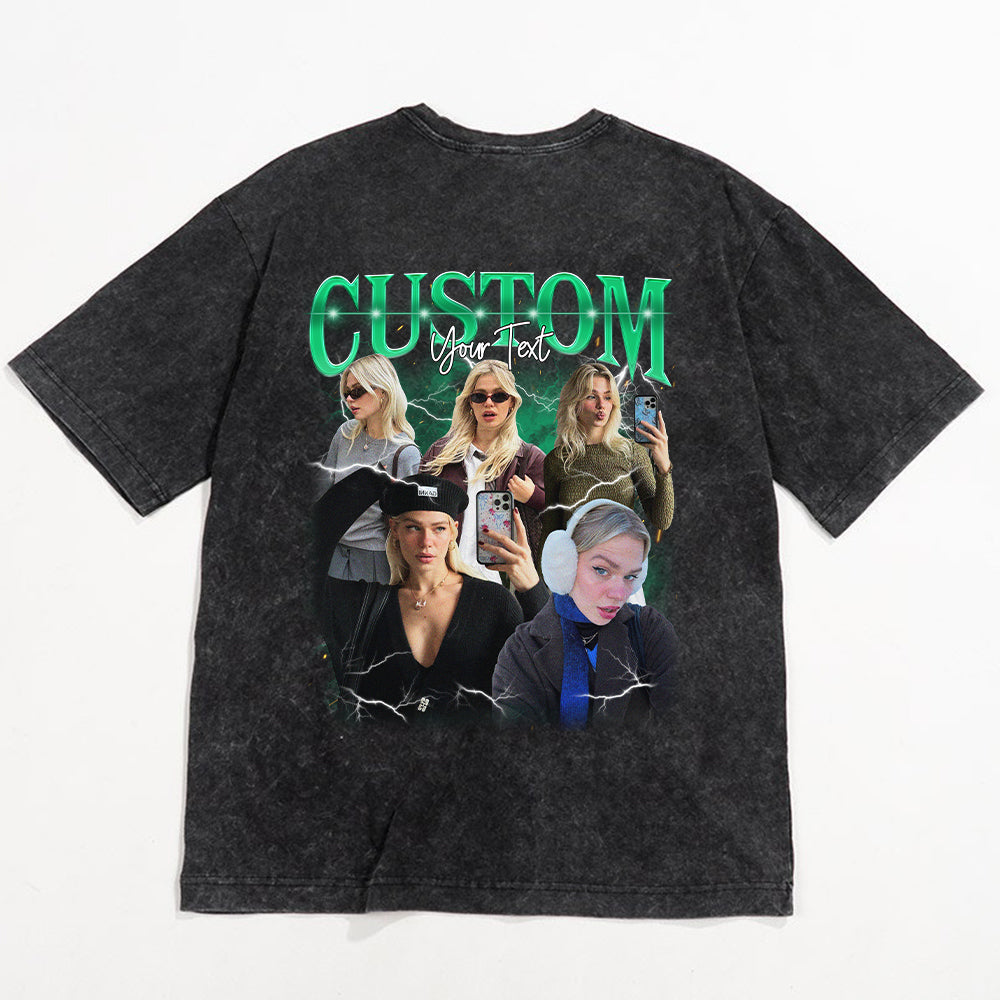 Custom Bootleg Rap Tee, Custom Photo - Vintage Graphic 90s T-shirt, Custom Photo Shirt, Custom Your Own Bootleg Idea Here, Insert Your Design