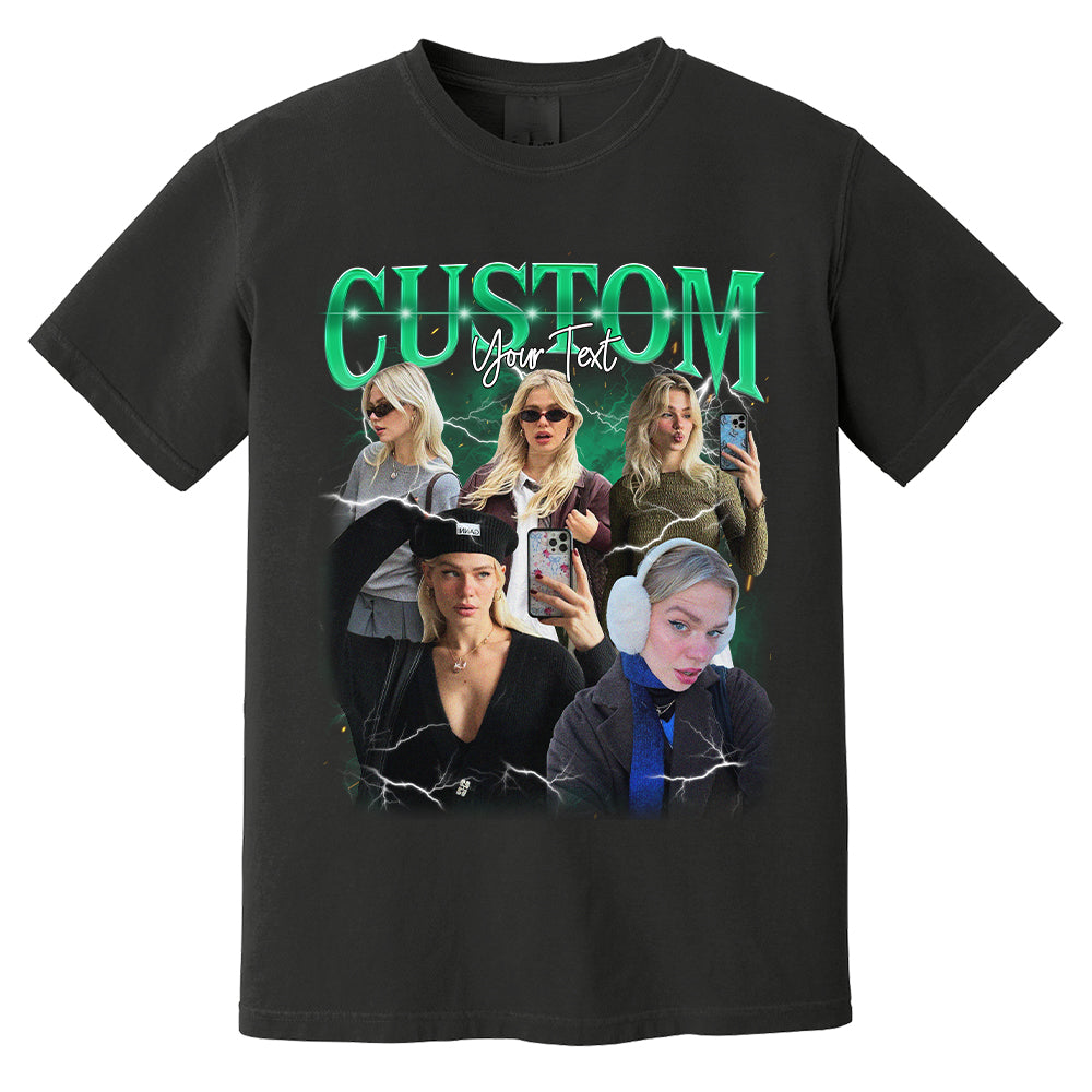 Custom Bootleg Rap Tee, Custom Photo - Vintage Graphic 90s T-shirt, Custom Photo Shirt, Custom Your Own Bootleg Idea Here, Insert Your Design