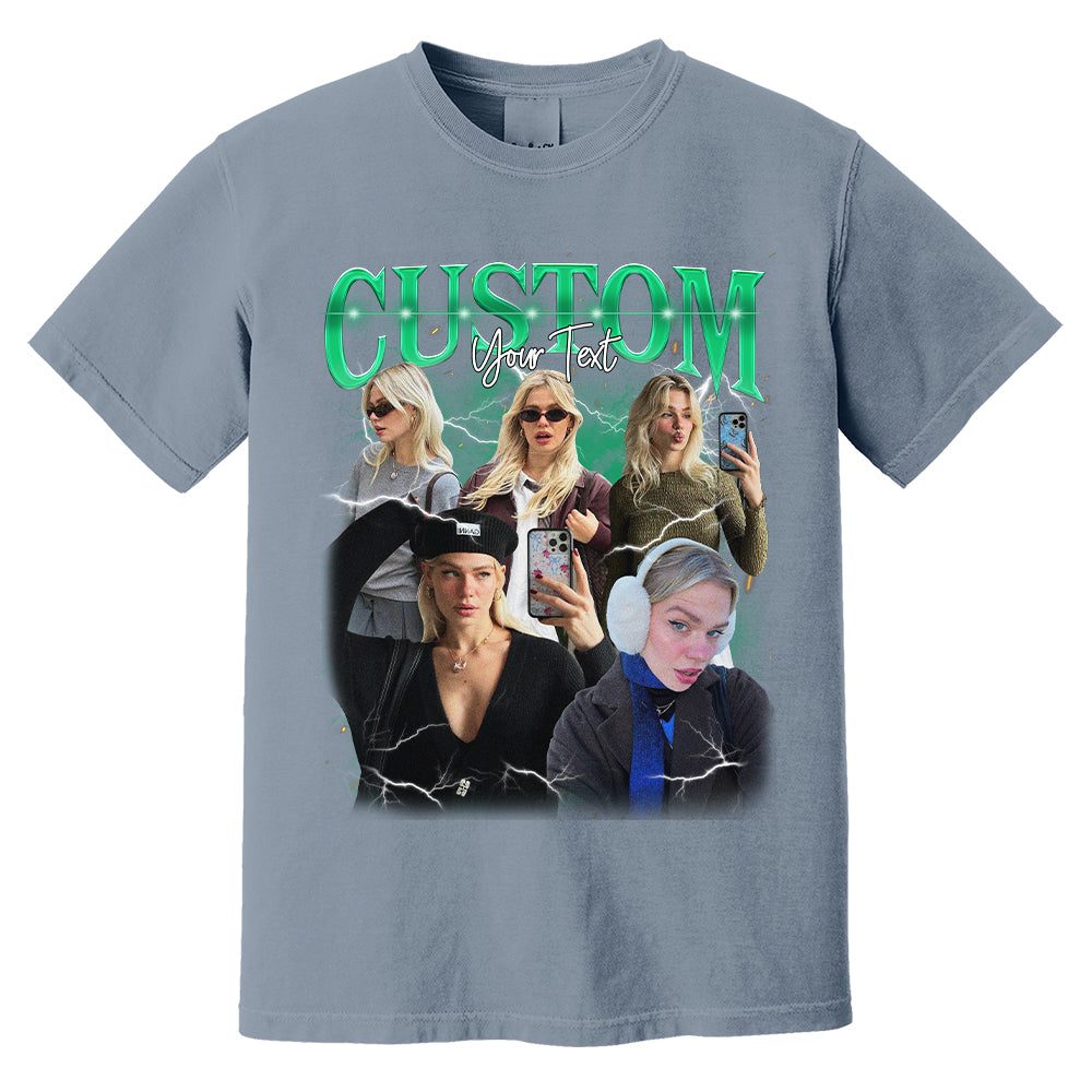 Custom Bootleg Rap Tee, Custom Photo - Vintage Graphic 90s T-shirt, Custom Photo Shirt, Custom Your Own Bootleg Idea Here, Insert Your Design