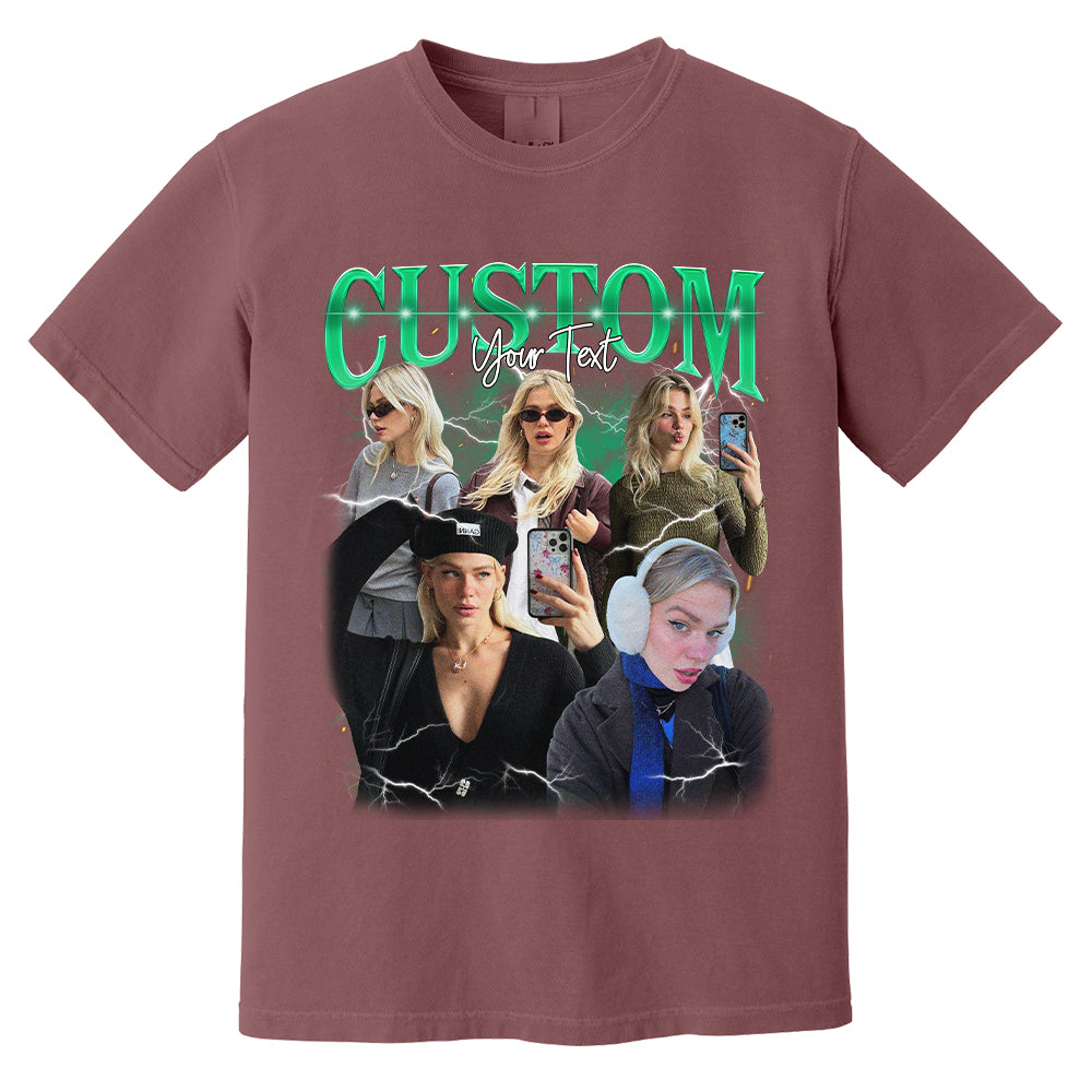Custom Bootleg Rap Tee, Custom Photo - Vintage Graphic 90s T-shirt, Custom Photo Shirt, Custom Your Own Bootleg Idea Here, Insert Your Design