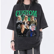 Custom Bootleg Rap Tee, Custom Photo - Vintage Graphic 90s T-shirt, Custom Photo Shirt, Custom Your Own Bootleg Idea Here, Insert Your Design