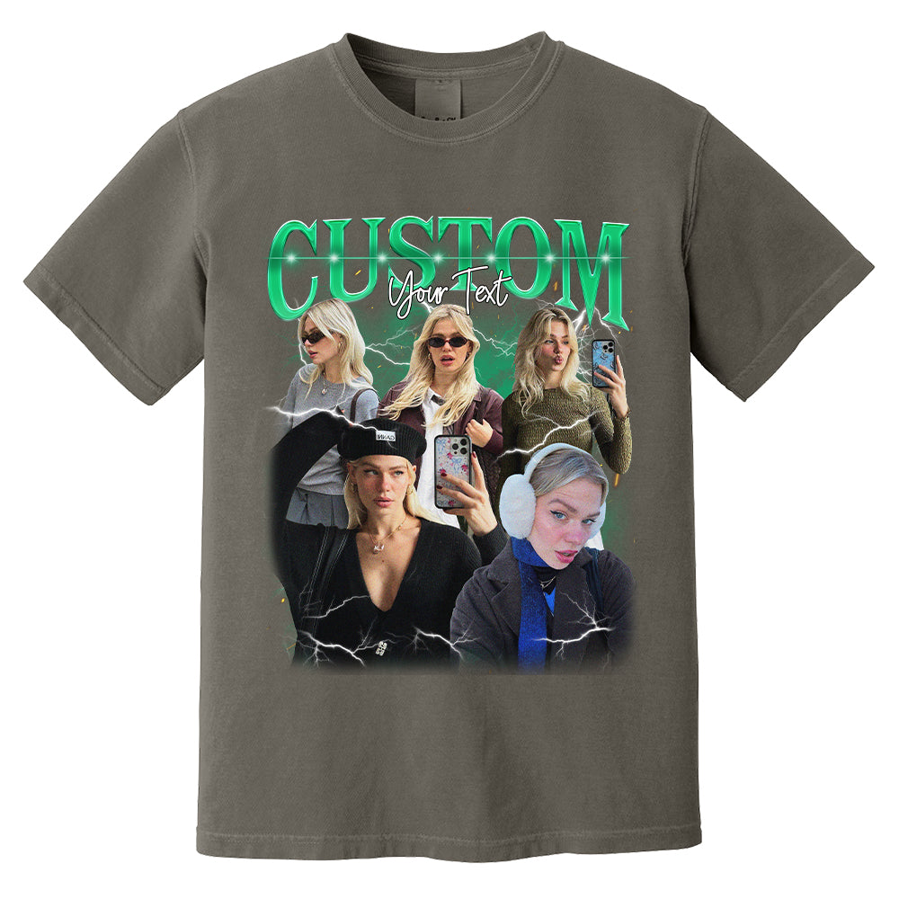 Custom Bootleg Rap Tee, Custom Photo - Vintage Graphic 90s T-shirt, Custom Photo Shirt, Custom Your Own Bootleg Idea Here, Insert Your Design