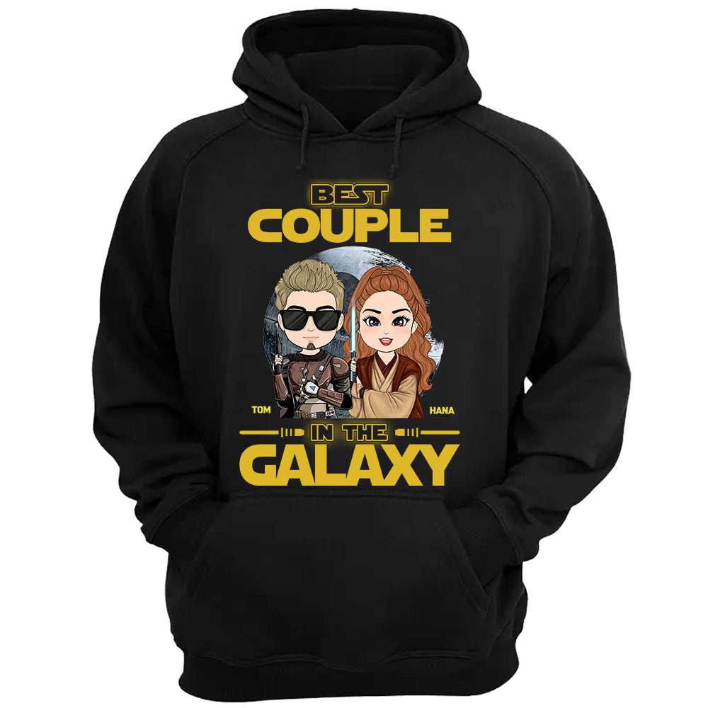 Best Couple In The Galaxy - Personalized Shirt For Couple