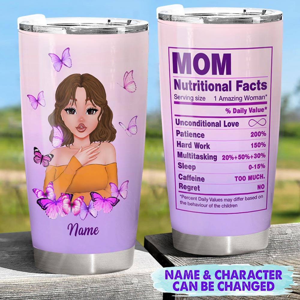 Mom Tumbler Pilsner Glass Beer Mug Funny Gift For Birthday Mothers Day  Y-81S