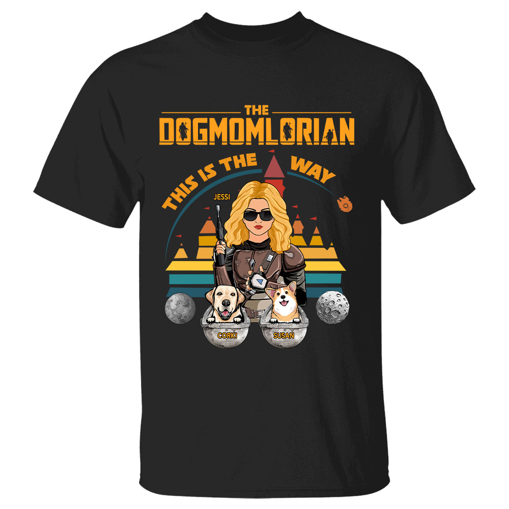 The Dogmomlorian - Personalized Shirt Gift For Dog Mom Dog Dad