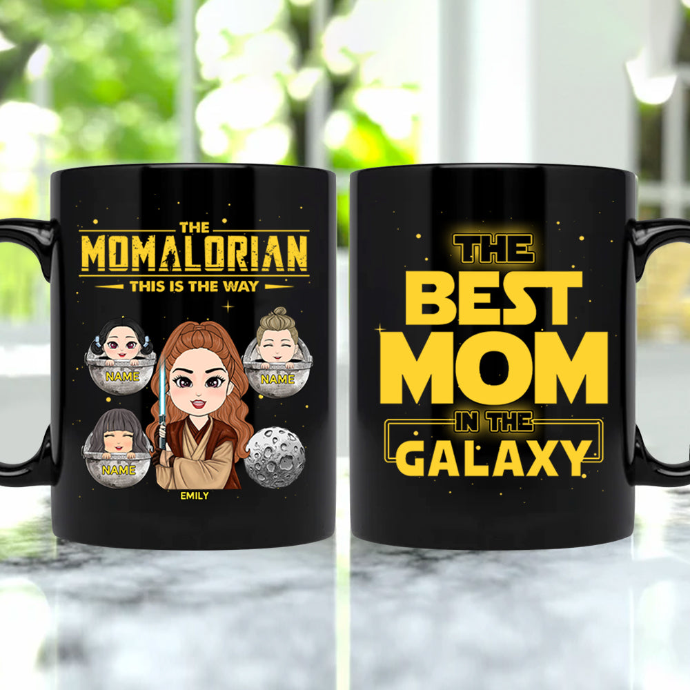 Best Mom In The Galaxy - Personalized Mug Gift For Mother's Day