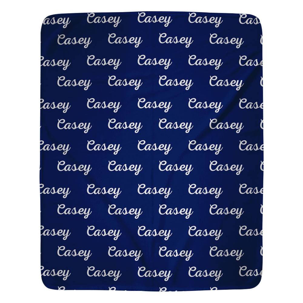 Personalized Name Custom Blanket for Baby, Kids, Youth, Adult
