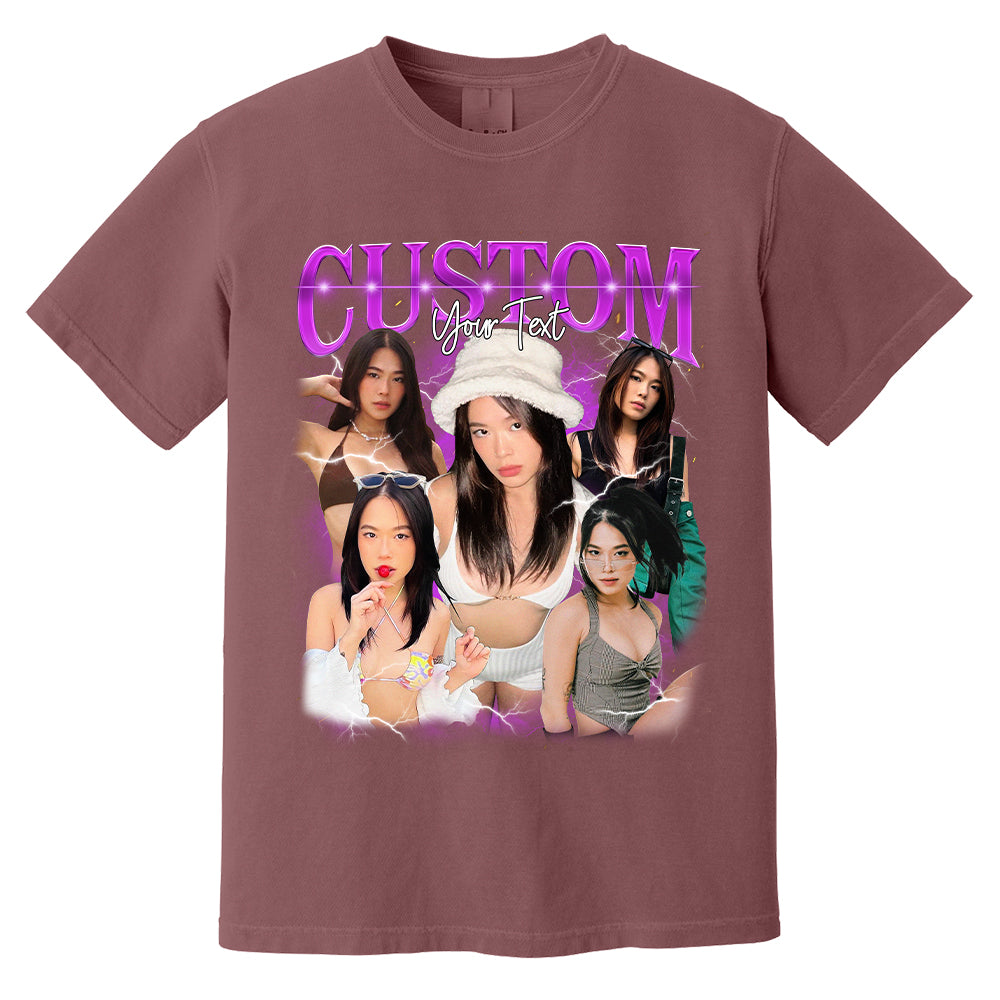 Custom Bootleg Rap Tee, Custom Photo - Vintage Graphic 90s T-shirt, Custom Photo Shirt, Custom Your Own Bootleg Idea Here, Insert Your Design