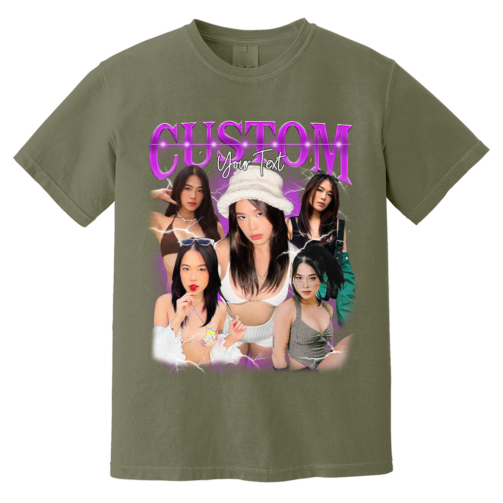 Custom Bootleg Rap Tee, Custom Photo - Vintage Graphic 90s T-shirt, Custom Photo Shirt, Custom Your Own Bootleg Idea Here, Insert Your Design