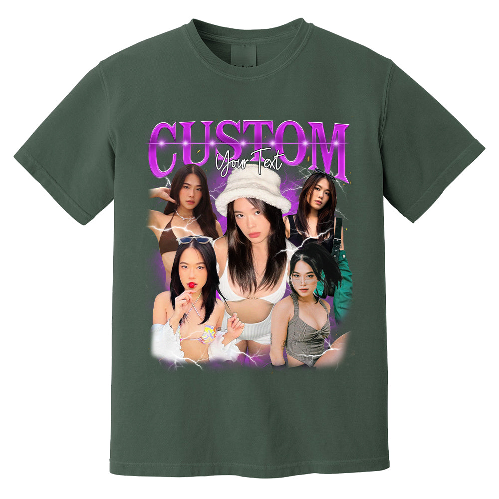 Custom Bootleg Rap Tee, Custom Photo - Vintage Graphic 90s T-shirt, Custom Photo Shirt, Custom Your Own Bootleg Idea Here, Insert Your Design