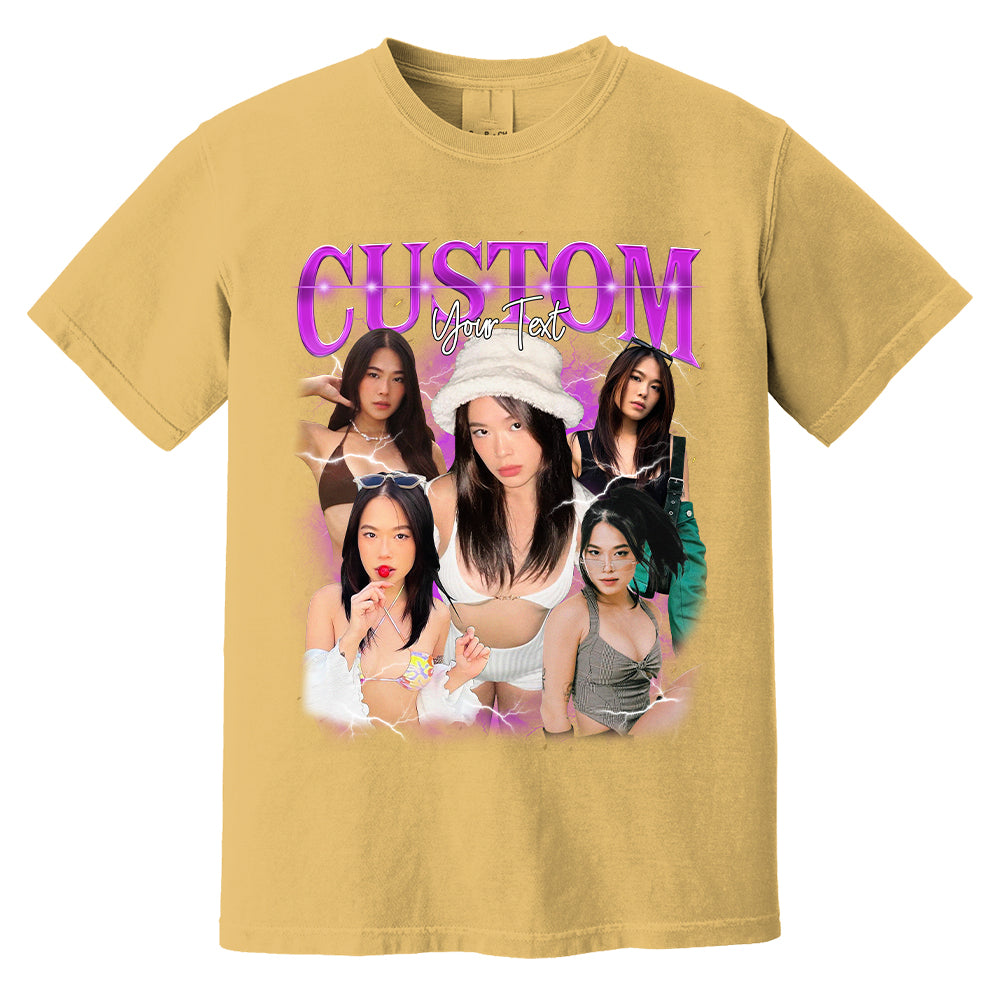 Custom Bootleg Rap Tee, Custom Photo - Vintage Graphic 90s T-shirt, Custom Photo Shirt, Custom Your Own Bootleg Idea Here, Insert Your Design