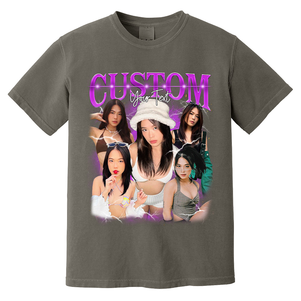 Custom Bootleg Rap Tee, Custom Photo - Vintage Graphic 90s T-shirt, Custom Photo Shirt, Custom Your Own Bootleg Idea Here, Insert Your Design