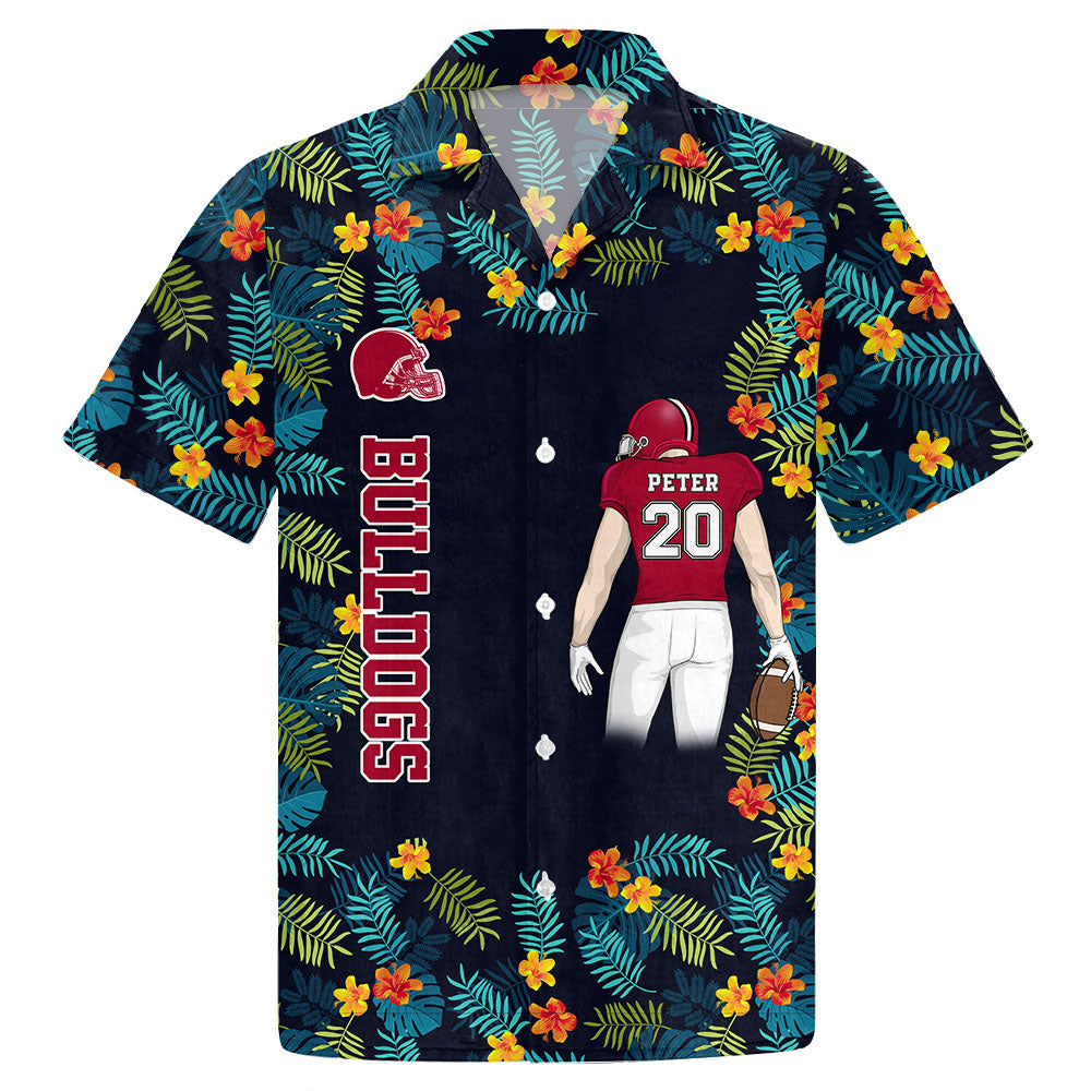 American Football Game Days Personalized Hawaiian Shirt For Football Lovers