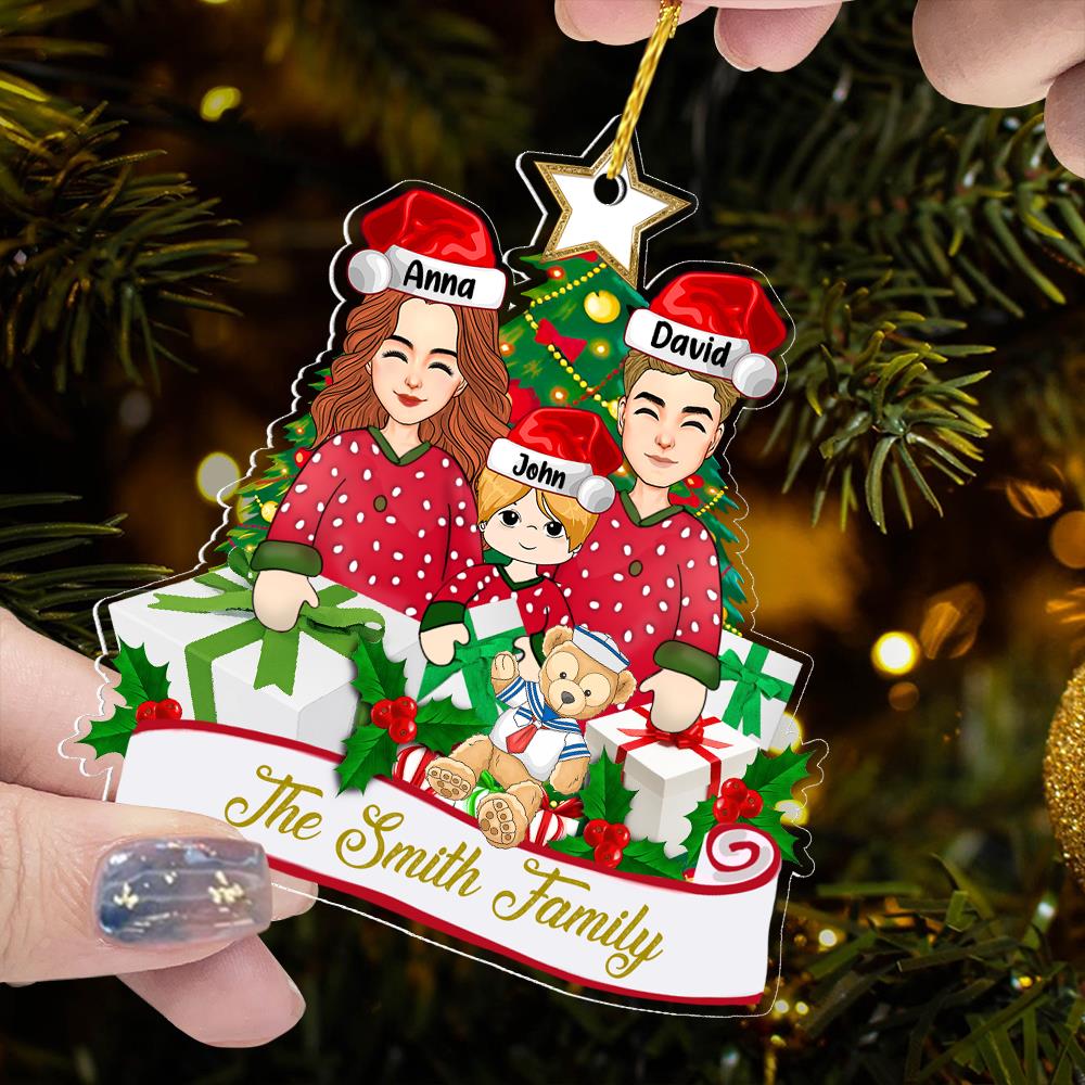 First Home - Custom Family Holiday Ornaments