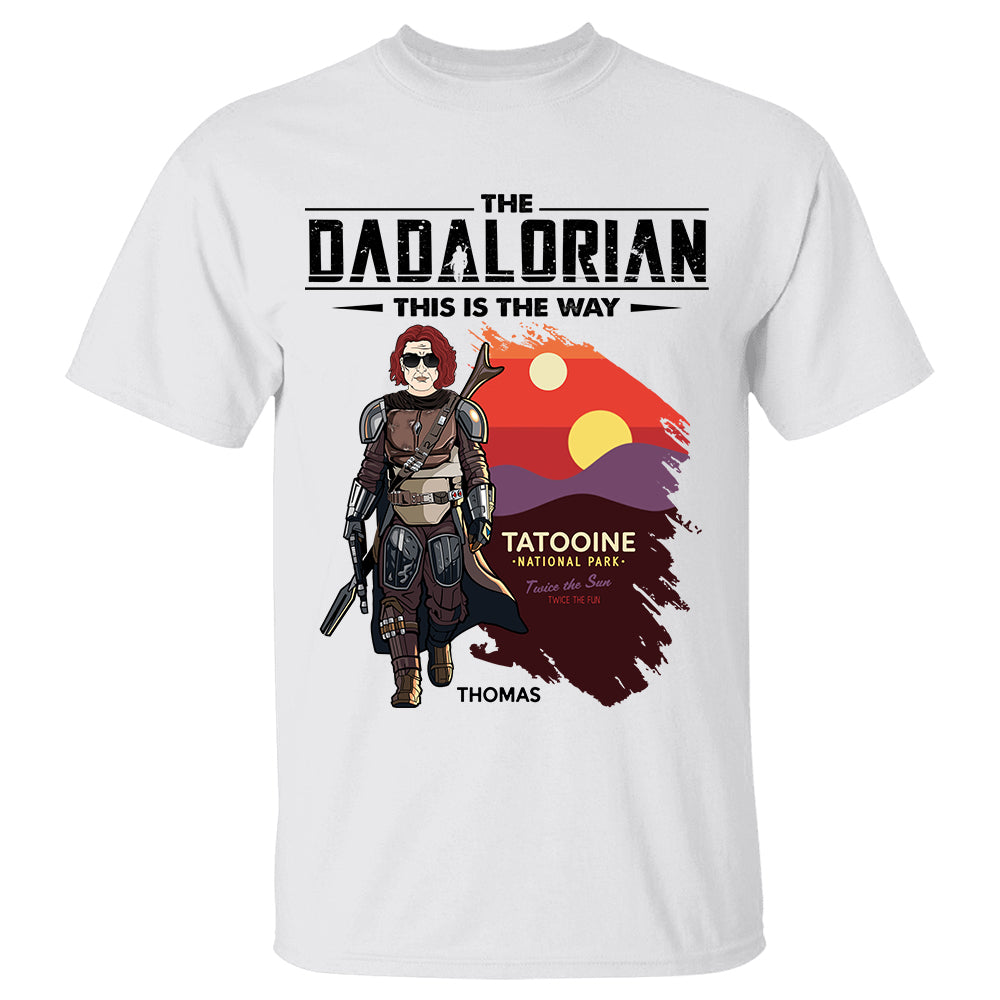 The Dadalorian This Is The Way Planet Personalized Shirt Ver2