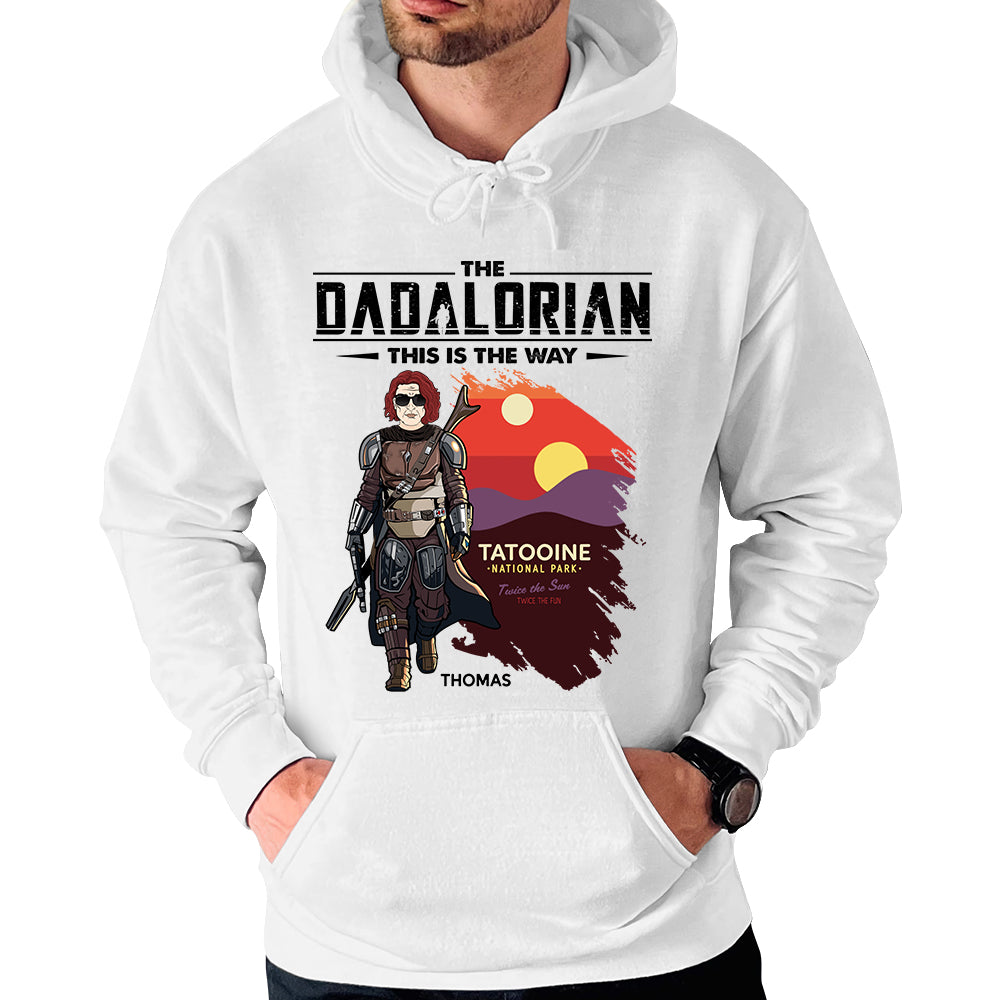 The Dadalorian This Is The Way Planet Personalized Shirt Ver2