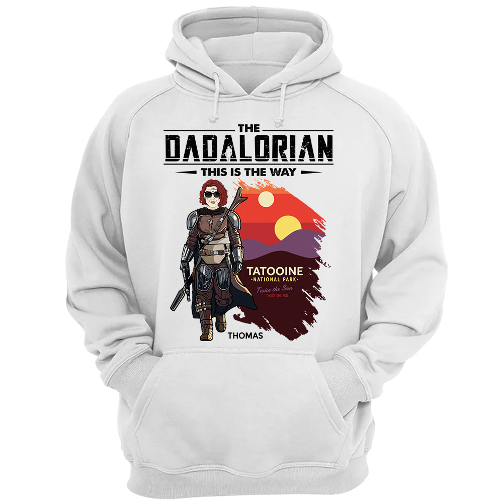 The Dadalorian This Is The Way Planet Personalized Shirt Ver2