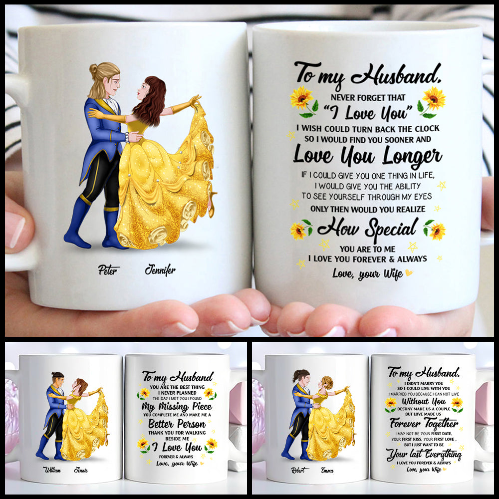Never Forget That I Love You Custom Mugs Gift For Couple