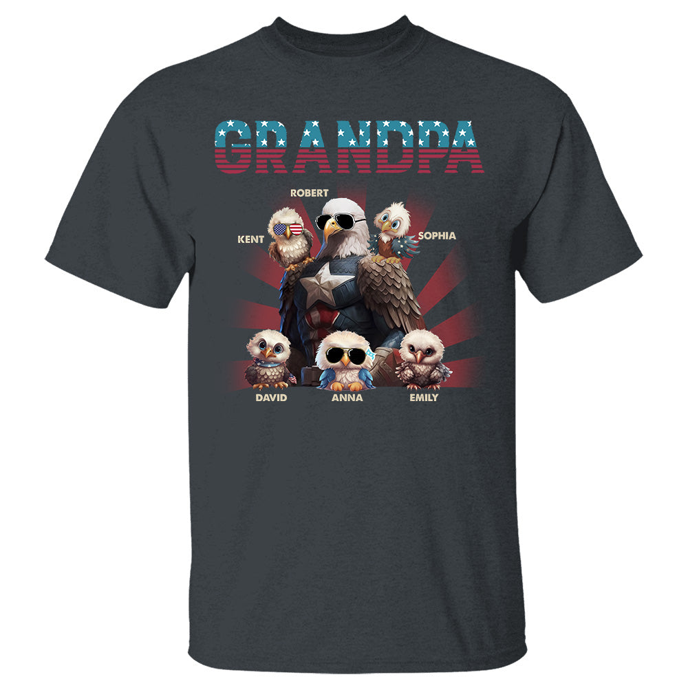 America Eagle Personalized Patriotic Bald Eagle Shirt