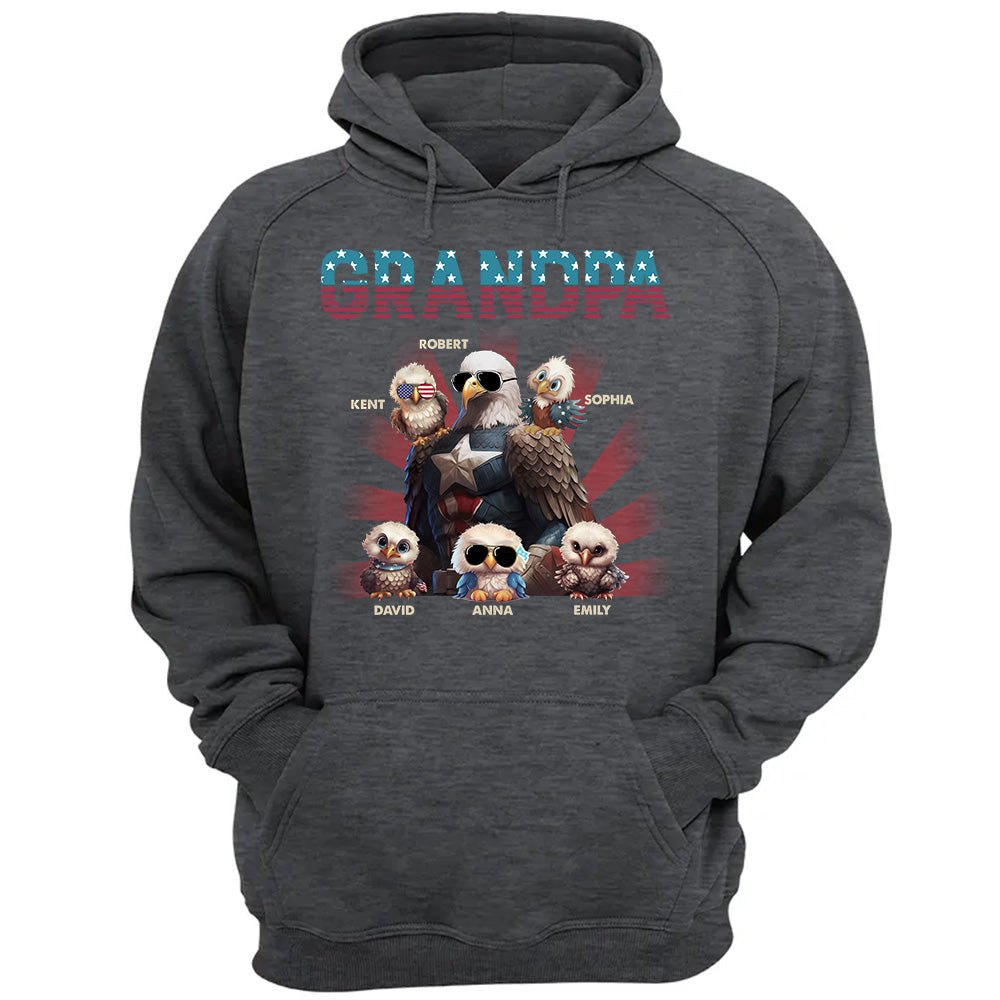 America Eagle Personalized Patriotic Bald Eagle Shirt