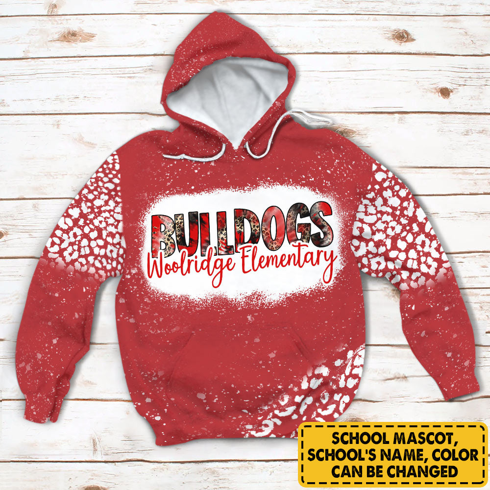Custom School's Name Teacher All Over Print Shirt