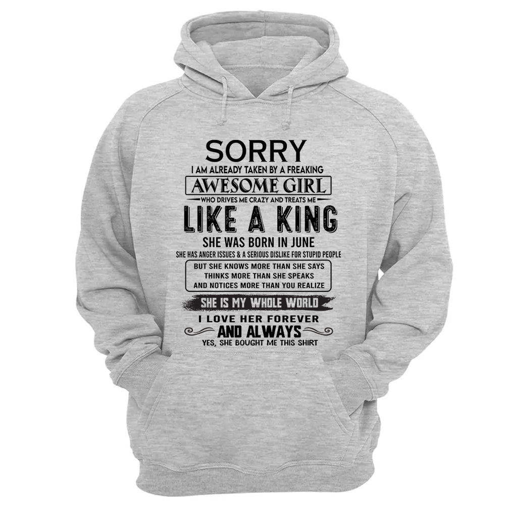 Awesome Girl Born In June - Special Gift For Your Boyfriend, Husband